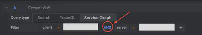 service graph filters